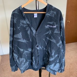 Cloak Oversized Ribbed Cardigan Sweater